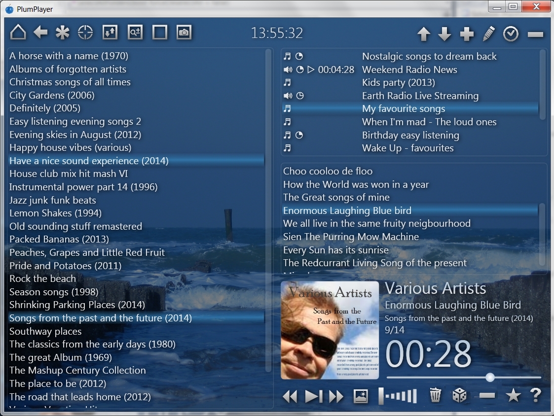 PlumPlayer 1.3 software screenshot