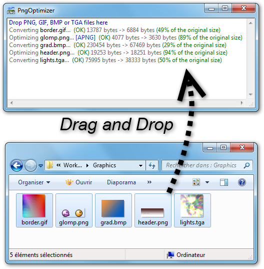 PngOptimizerCL 2.4.1 software screenshot