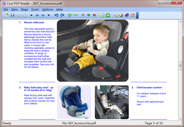 Portable Cool PDF Reader 3.2.0.320 software screenshot