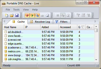 DNS Firewall 4.21 software screenshot