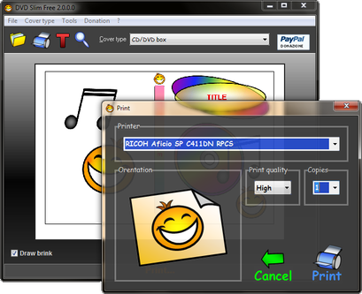 Portable DVD Slim Free 2.8.0.0 software screenshot