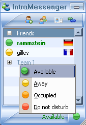 Portable IntraMessenger 1.30F software screenshot