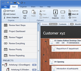 Portable Organize:Pro 4.0.6.0 software screenshot