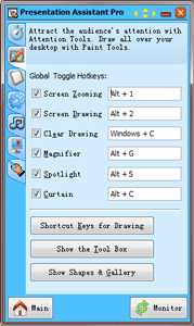 Portable Presentation Assistant Ultimate 2.8.2 software screenshot