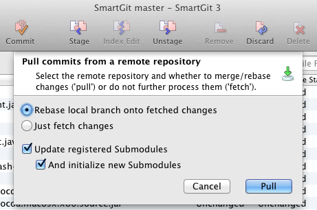Portable SmartGit 17.0.3.10122 software screenshot