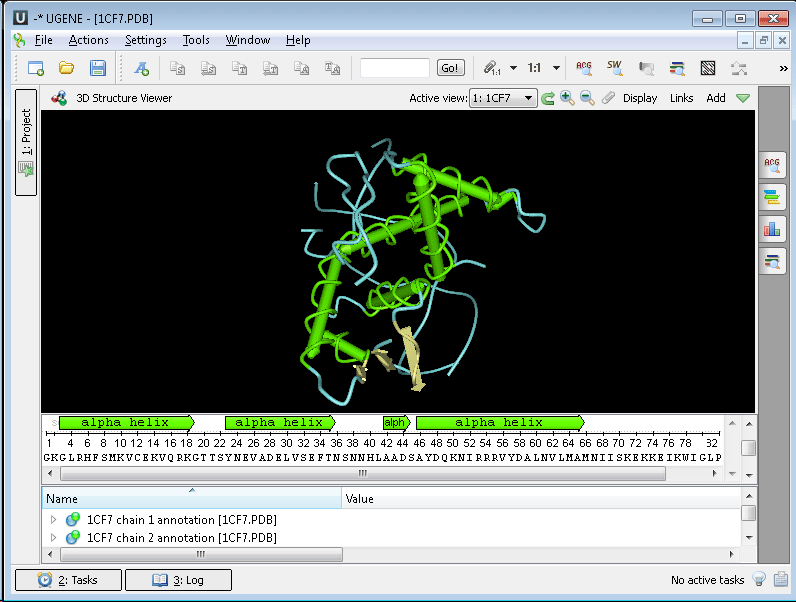 Portable UGENE 1.26.1 software screenshot