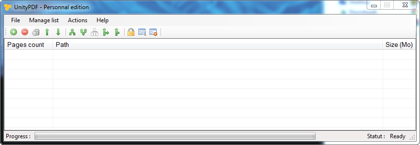 Portable UnityPDF 1.0.7.0 software screenshot