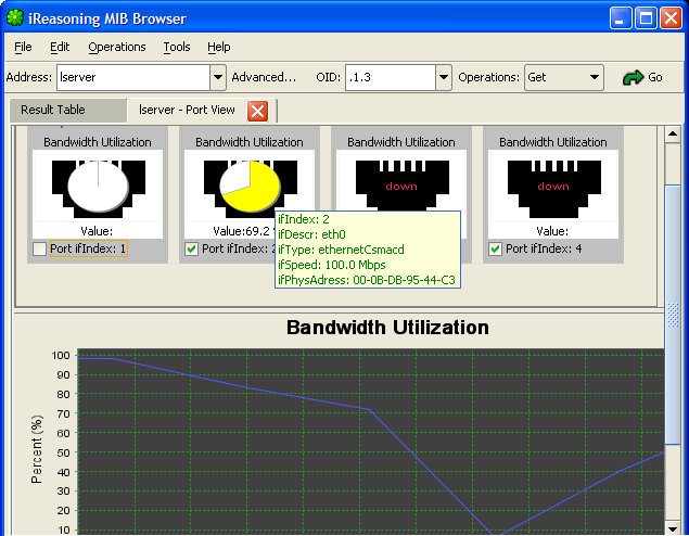 Portable iReasoning MIB Browser Professional 9.0.3521 software screenshot