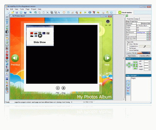 Power AutoPlay Menu Creator 9.1 software screenshot