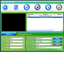 Power DVD Rip Studio 1.1.7.310 software screenshot