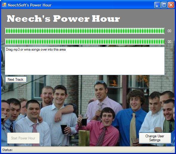 Power Hour 2.0 software screenshot