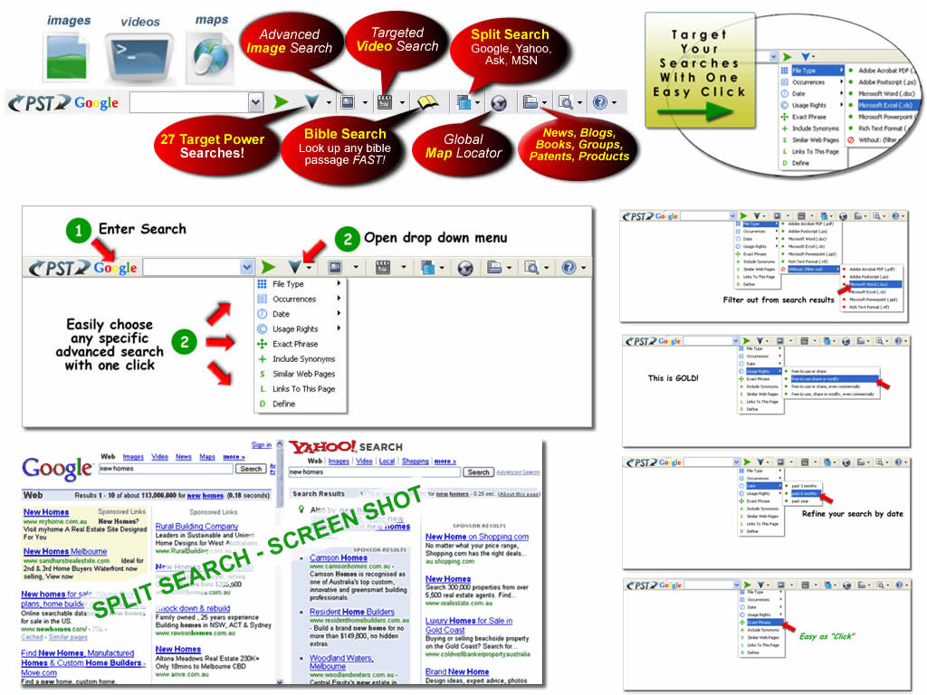 Power Search Tool 1.0 software screenshot