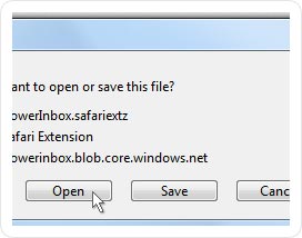 PowerInbox for Safari 1.7.5.0 software screenshot