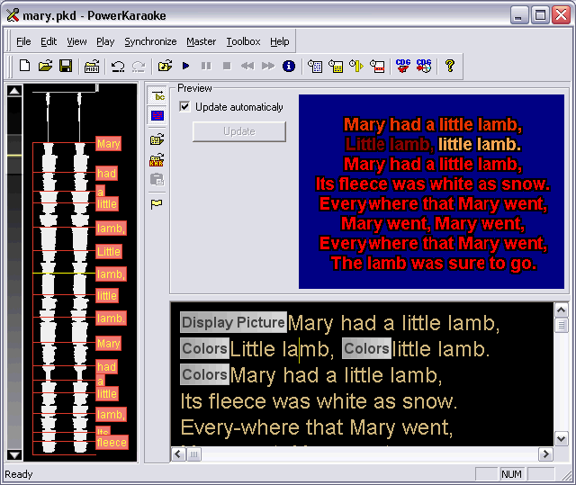 PowerKaraoke 1.2.28a software screenshot