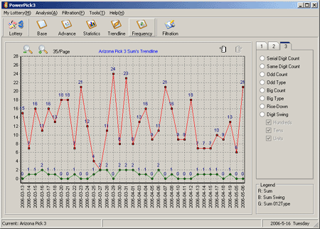 PowerPick3 1.14 software screenshot