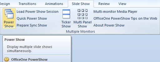 PowerShow 10.0 software screenshot