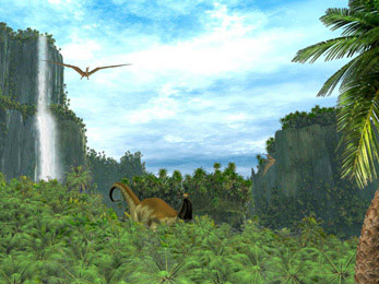 Prehistoric Valley - 3D Screen Saver 5.07 software screenshot