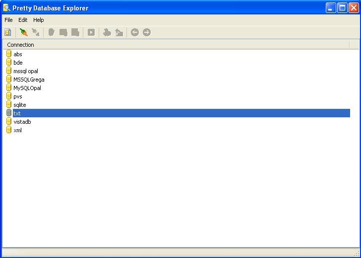 Pretty Database Explorer 3.3.0.198 software screenshot