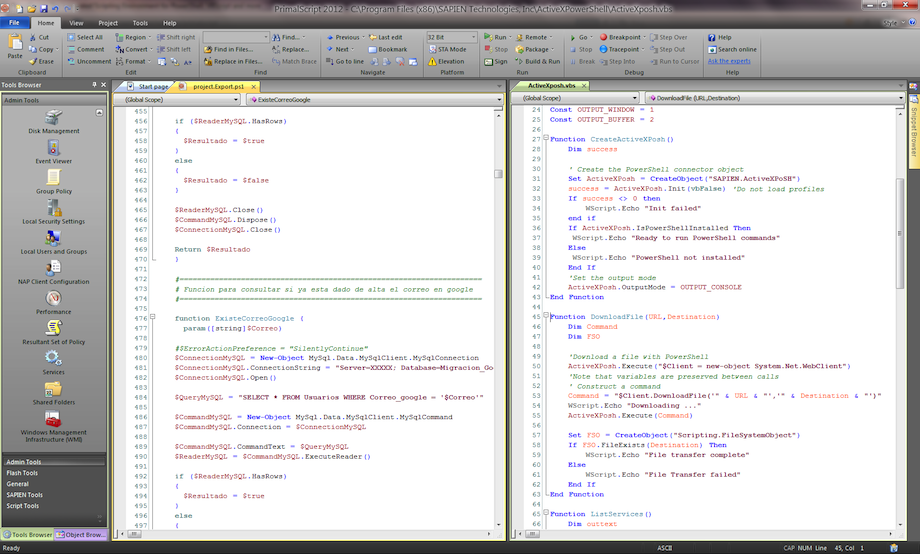 PrimalXML 2012 3.0.12 software screenshot