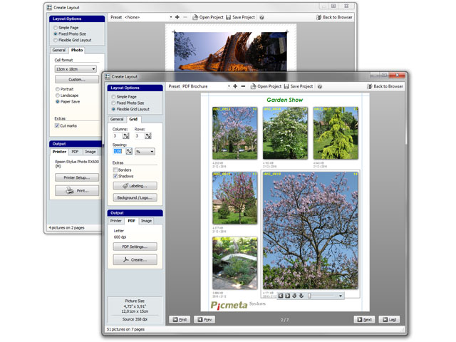 PrintStation 4.25 software screenshot
