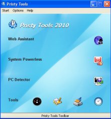 Pristy Tools 2.6.6 software screenshot
