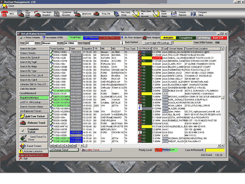 Pro Tow XTR 7.36 software screenshot