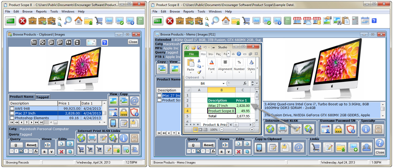 Product Scope 8.1.3.4051 software screenshot