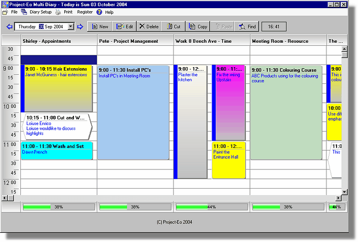Project-Eo Multi Diary - Day Edition 1.0.2 software screenshot
