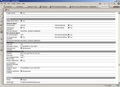 Protea AntiVirus Tools, Avast 3.04.305 software screenshot