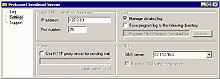Protoport Sendmail Server 1.1 software screenshot