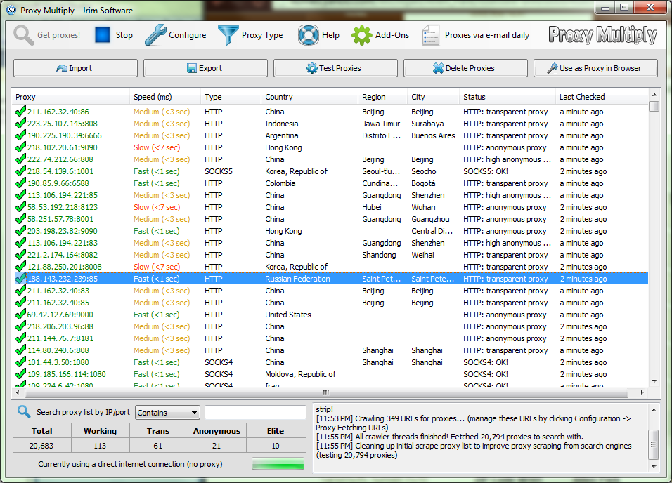 Proxy Multiply Portable 1.0.0.88 software screenshot