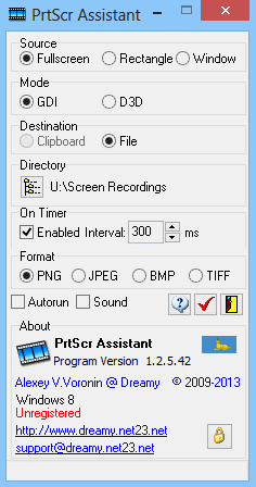 PrtScr Assistant 1.3.0.63 software screenshot