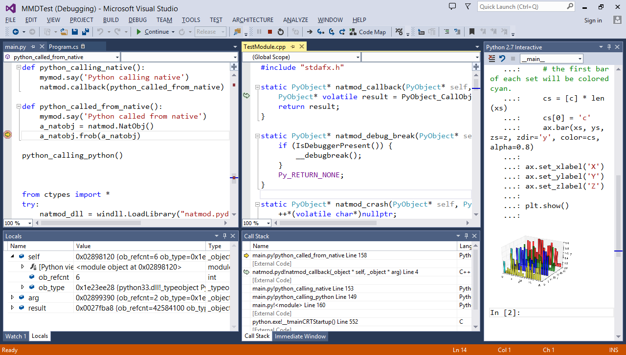 Python Tools for Visual Studio 2.1 software screenshot