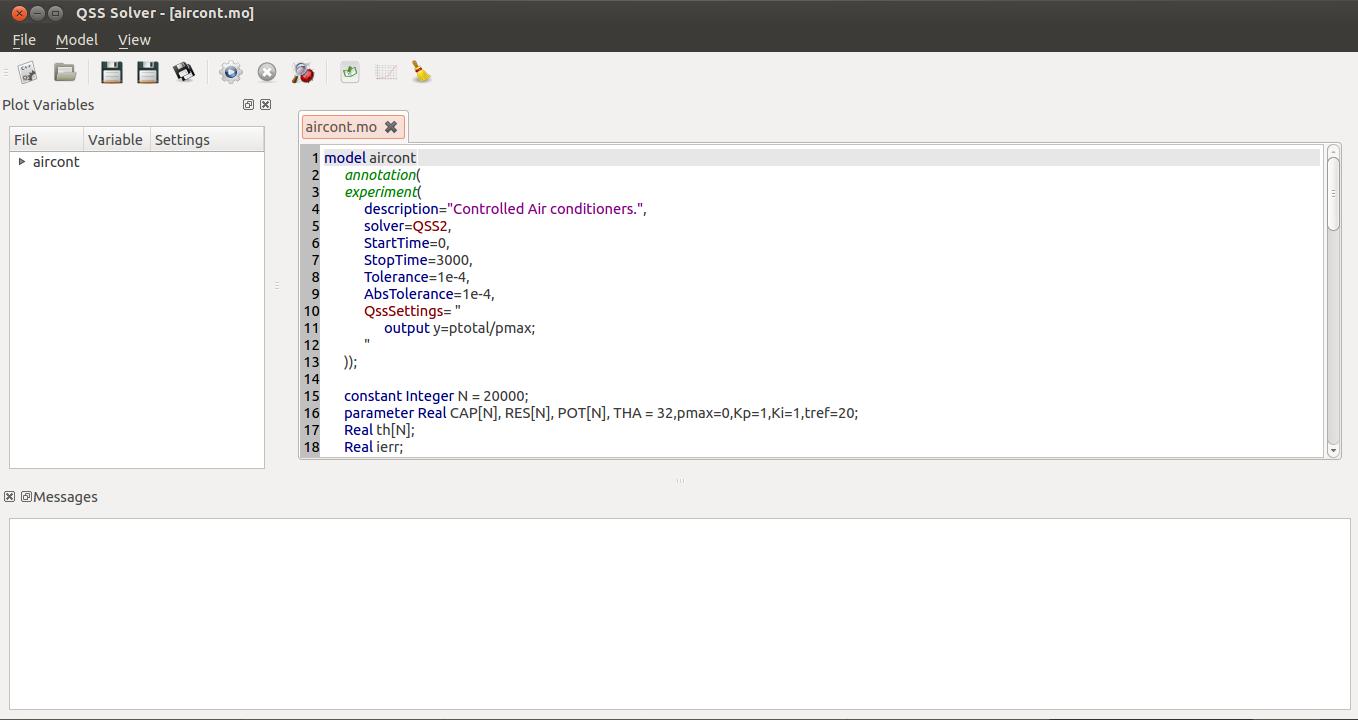 QSS Solver 3.1.1570 software screenshot