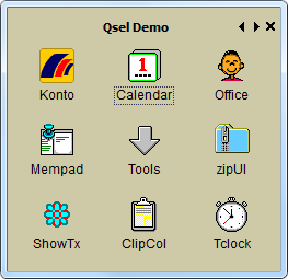 Qsel 2.23 software screenshot