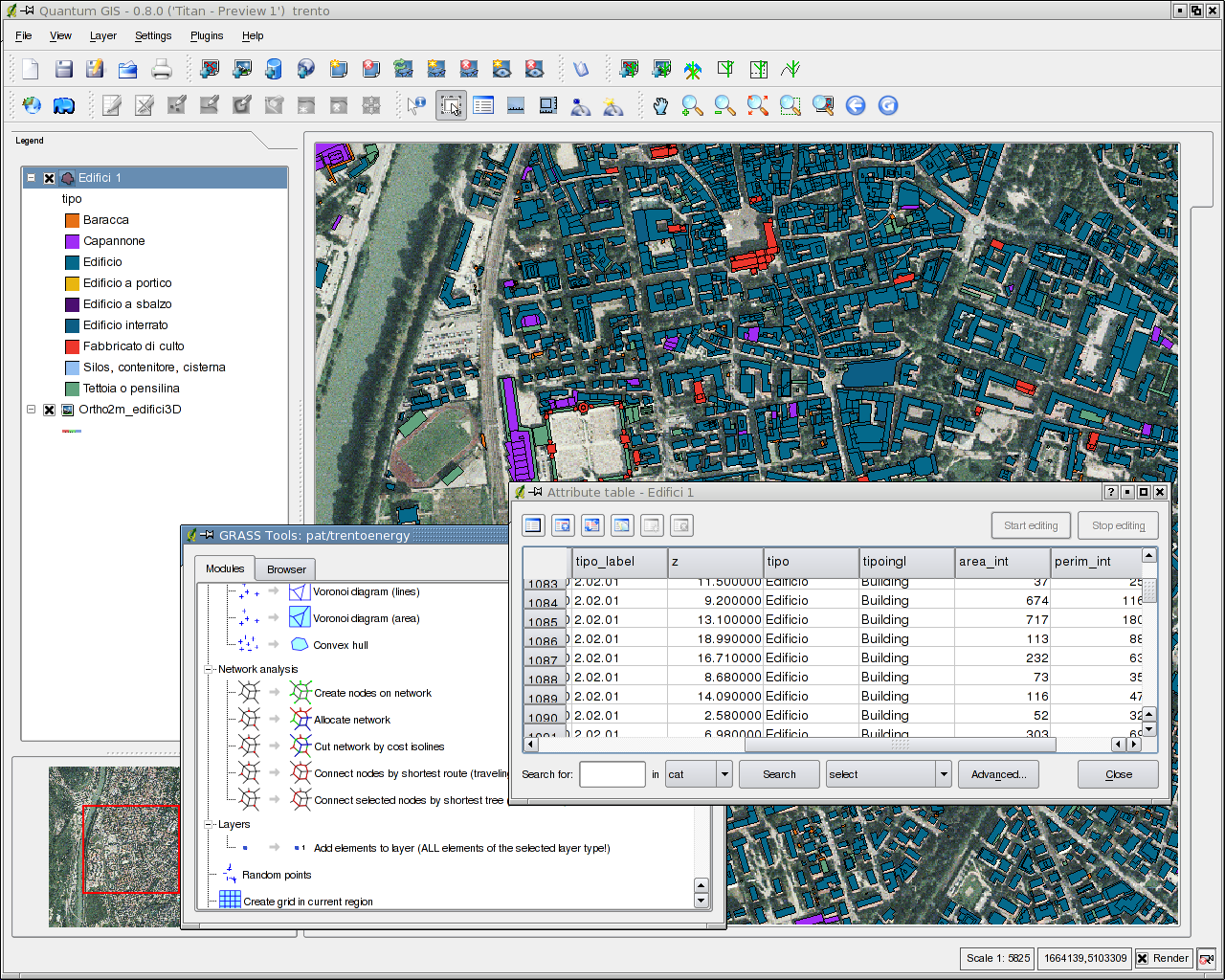 Quantum GIS 2.18.9 software screenshot