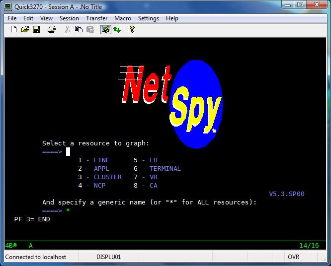 Quick3270 Secure 5.06.006 software screenshot