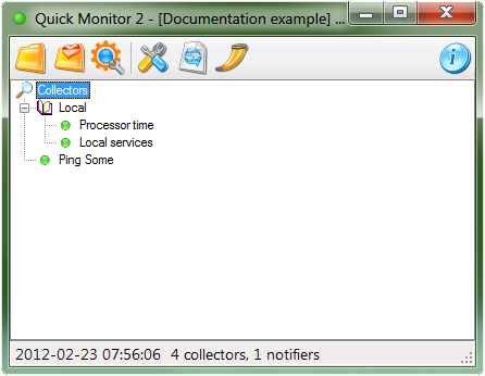 QuickMon 4.4.4.403 software screenshot