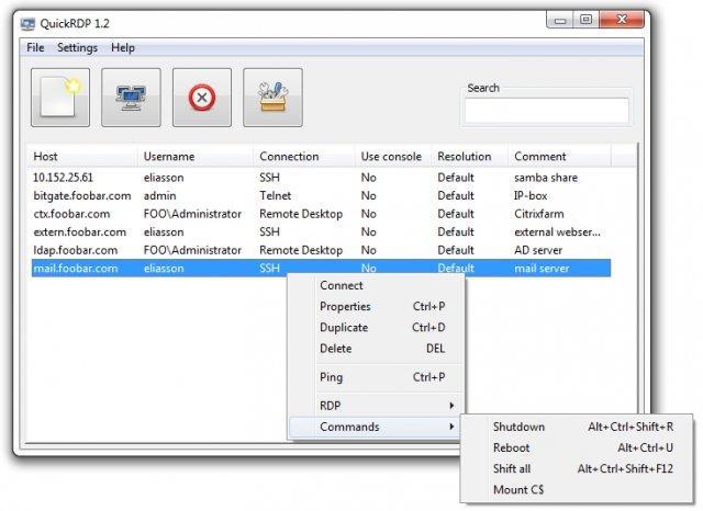 QuickRDP 2.4.3 software screenshot