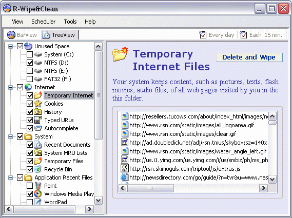 R-Wipe&Clean 11.8.2178 software screenshot