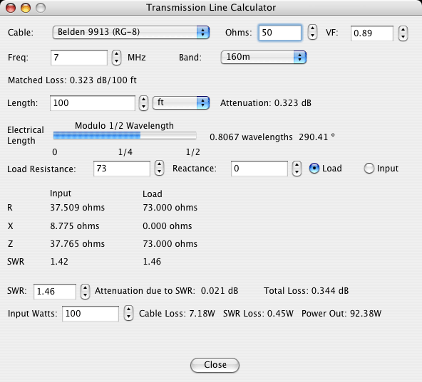 RF Toolbox 4.0.0 software screenshot