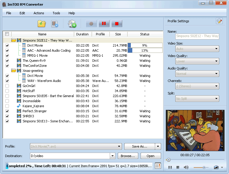 RM Converter 5.1.17 software screenshot