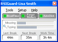 RSIGuard Stretch Edition 5.0.11b software screenshot