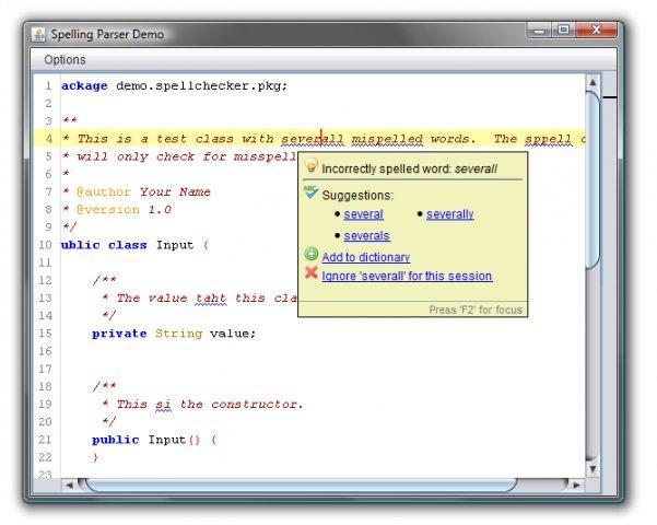 RSyntaxTextArea 2.5.2 software screenshot