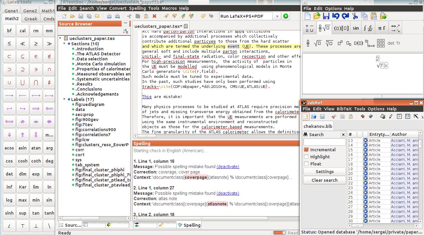 RTextDoc 1.6 Beta software screenshot