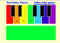 Rainbow piano for kids 9 software screenshot