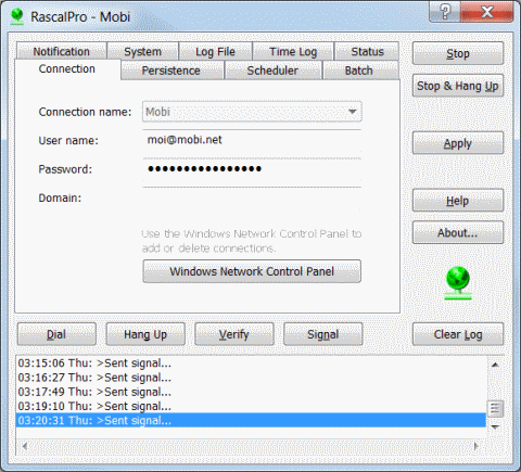 RascalPro 3.0 software screenshot