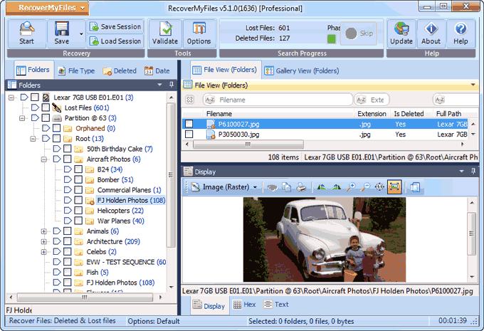 Recover My Files 5.2.1.1964 software screenshot