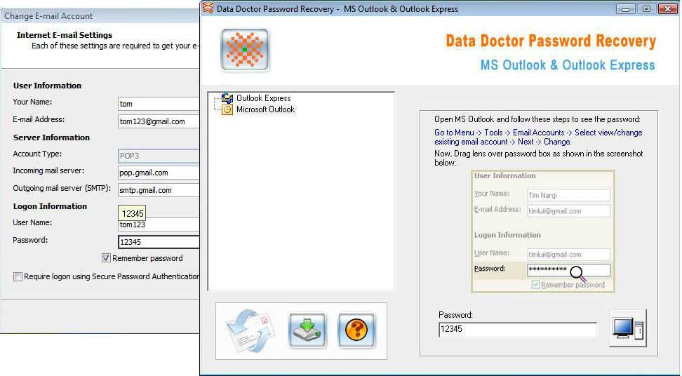 Recover PST Password 3.0.1.5 software screenshot