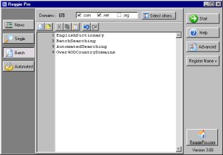 Reggie Pro 4.12 software screenshot